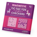 Magnetic Game - Tic Tac Toe & Checkers - Unicorn - Crocodile Creek